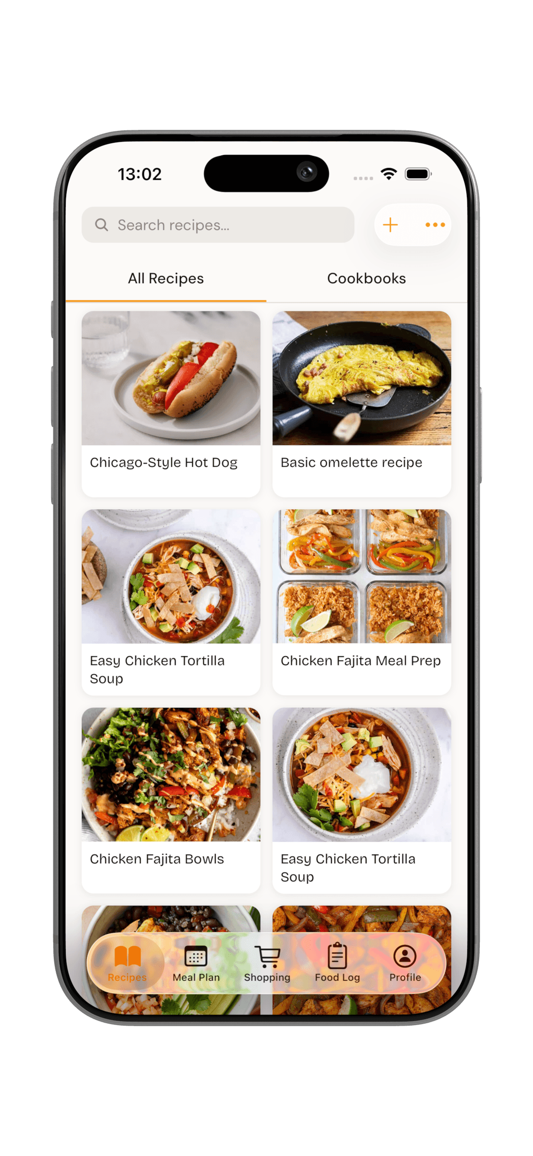 Save and organize all your recipes